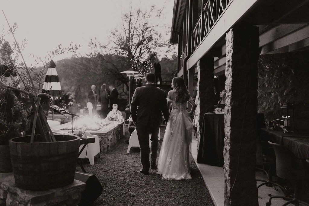 Wedding reception at The Saluda Inn