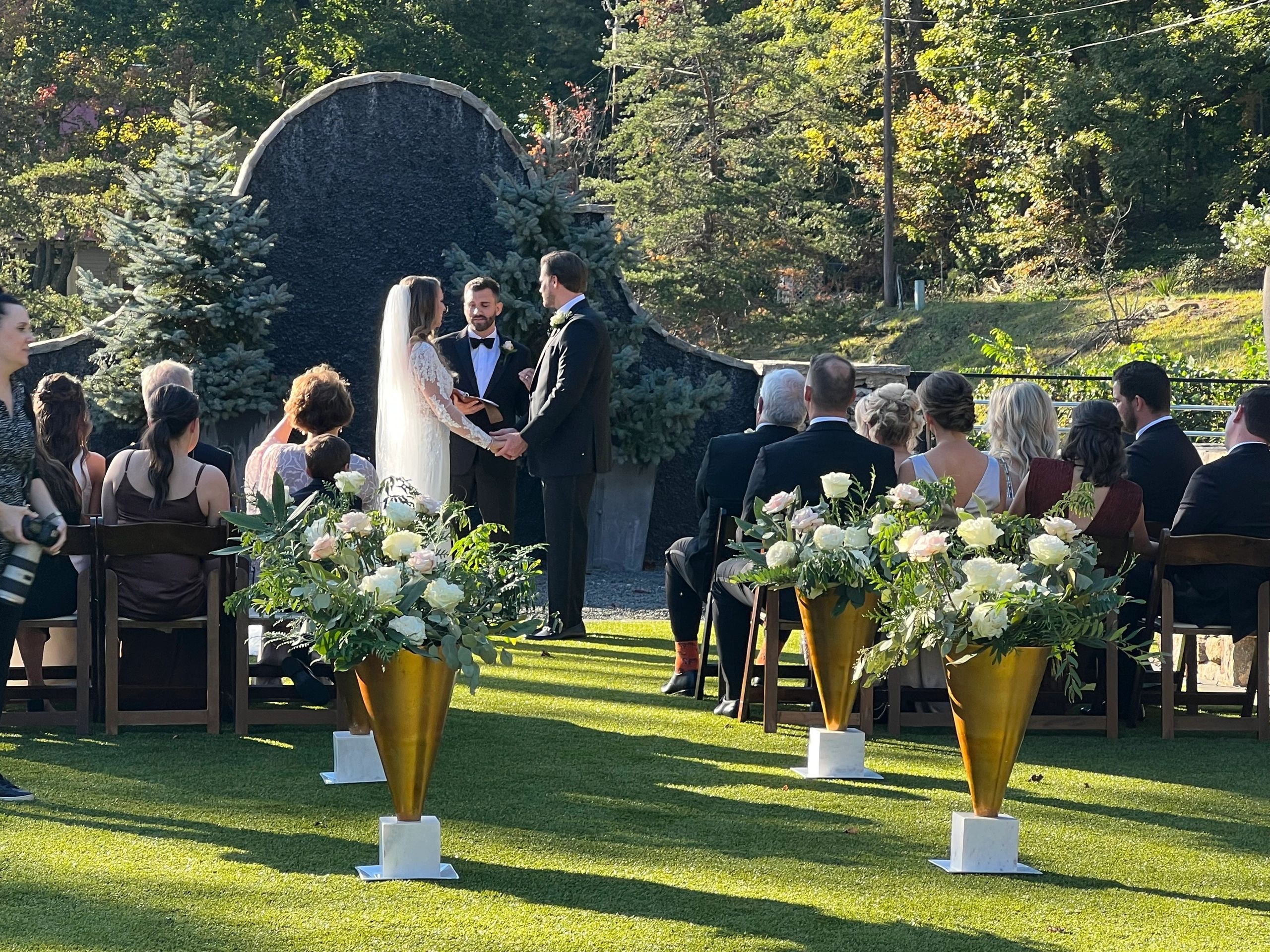 Wedding at The Saluda Inn — event venue Saluda NC Blue Ridge Mountains